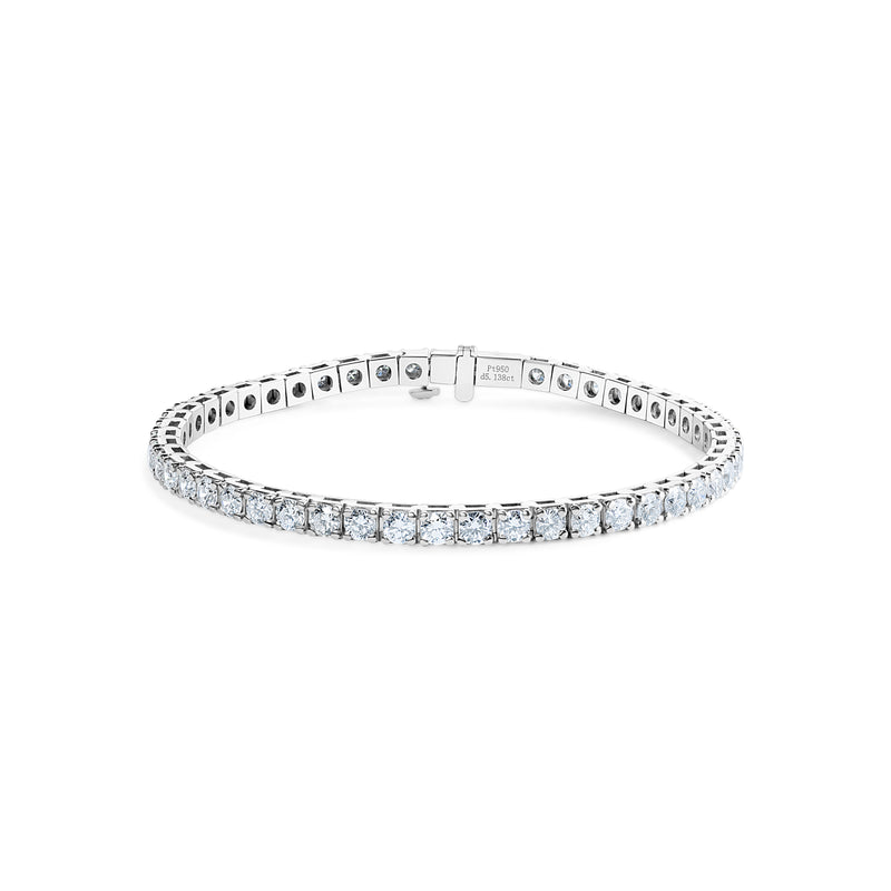 Bratara de tennis cu diamante Platinum Brilliance  5.13 carate