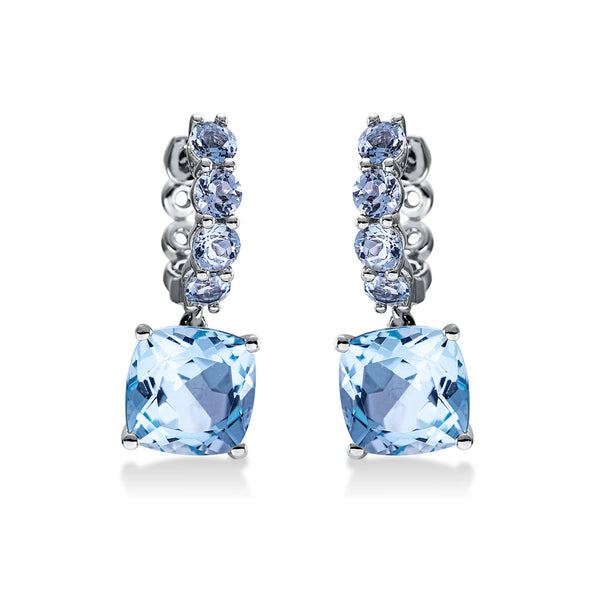 Cercei cu topaz Light Glow