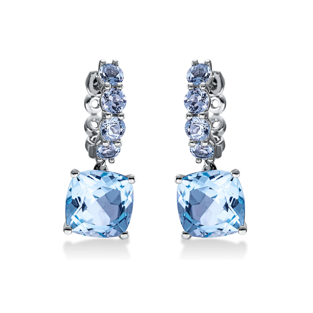 Cercei cu topaz Light Glow