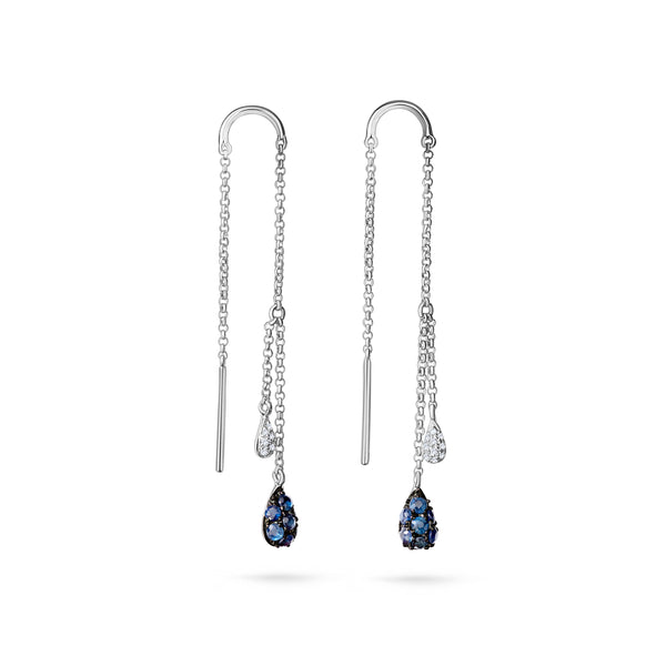 Cercei cu diamante și safire Midnight Brilliance