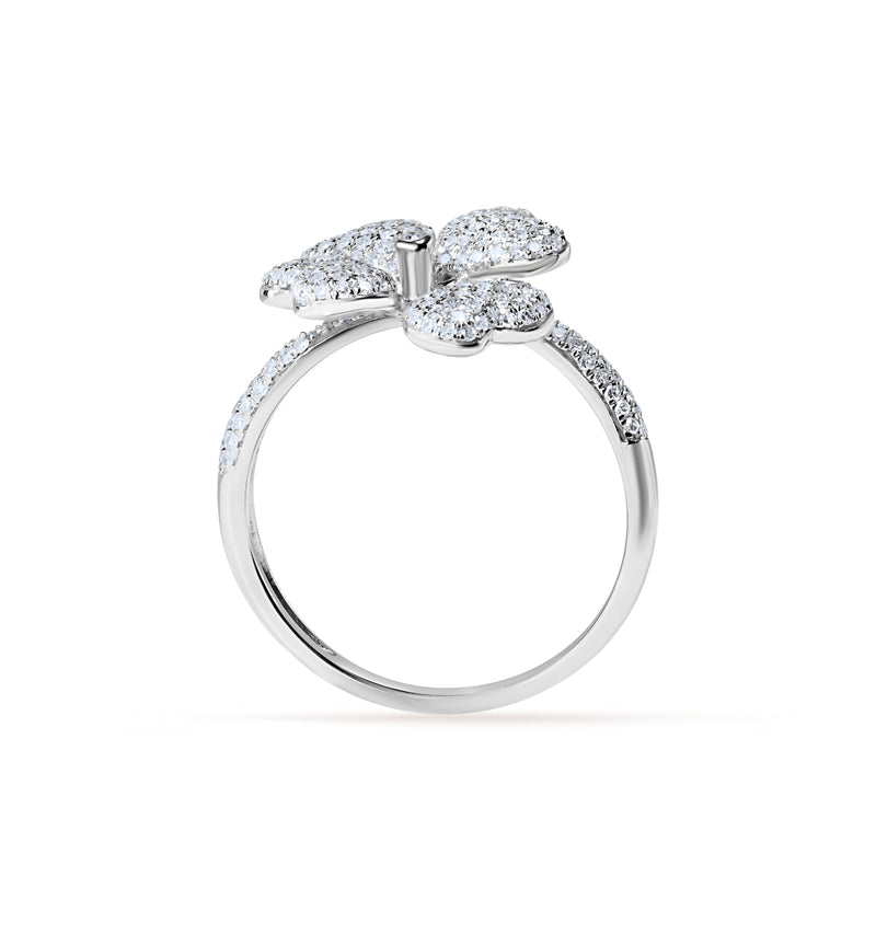 Inel cu diamante Forever Blossom