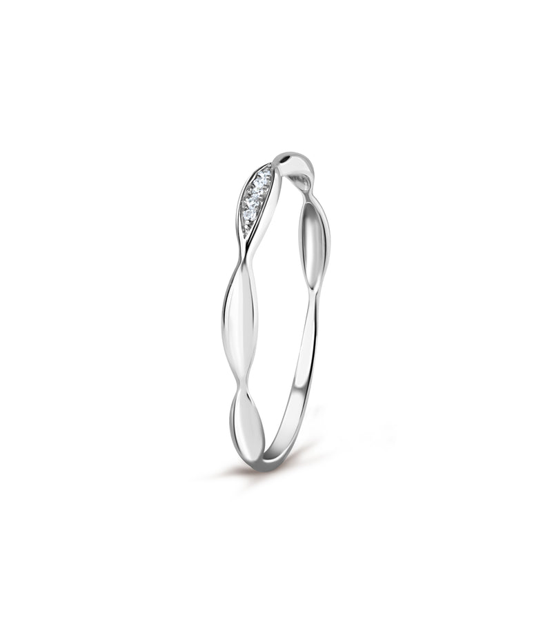 Inel cu diamante Infinite White