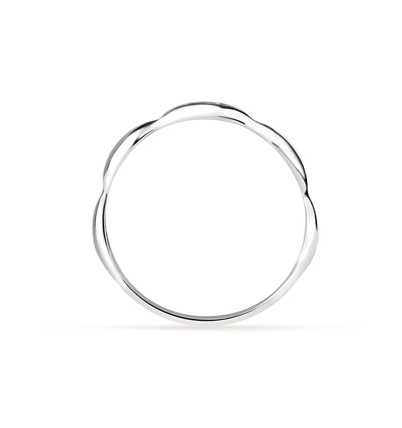 Inel cu diamante Infinite White