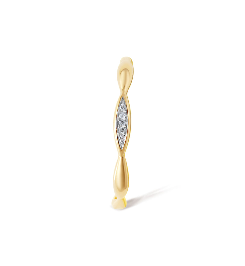 Inel cu diamante Infinite Yellow