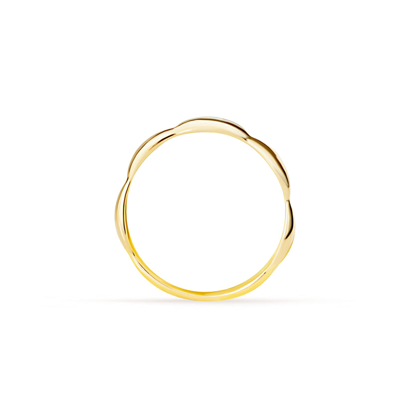 Inel cu diamante Infinite Yellow