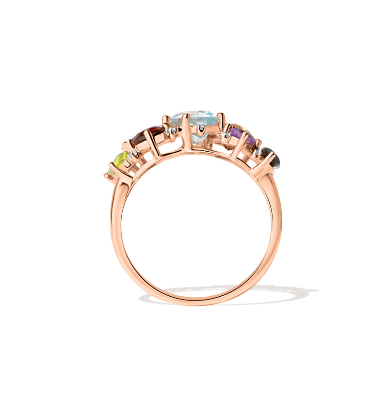 Inel cu pietre prețioase Jardin des Etoiles Constellation