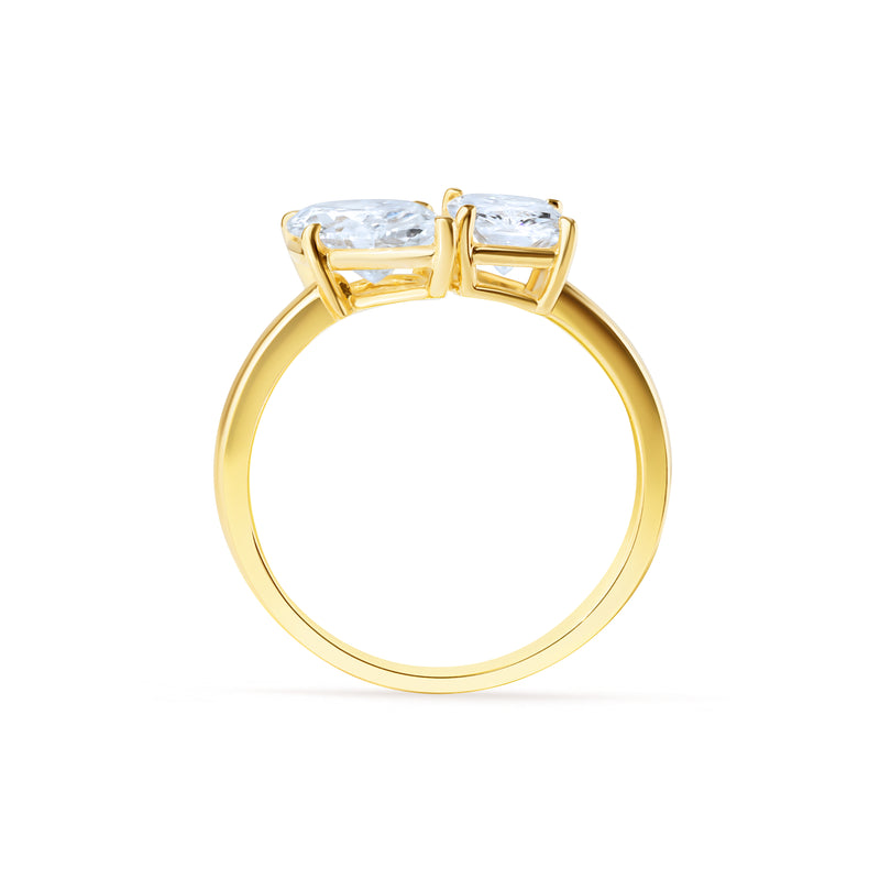 Inel cu diamante Moi et Toi Sublime