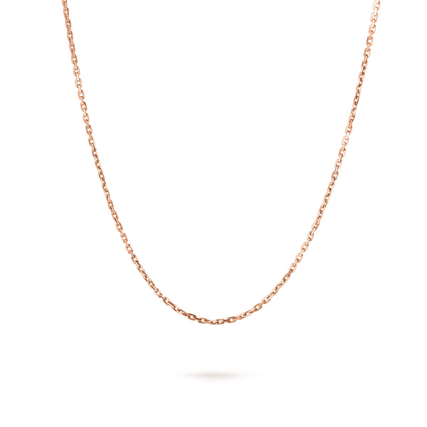 Lanț Solitaire Signature aur Roz