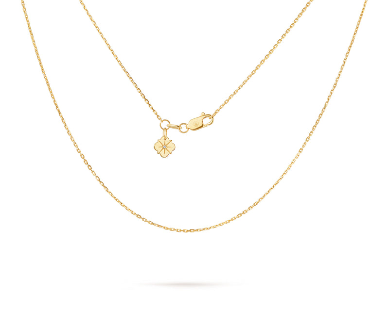 Lanț Solitaire Signature aur Galben