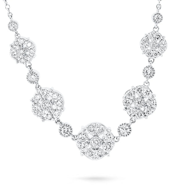 Colier cu diamante naturale Moonlight