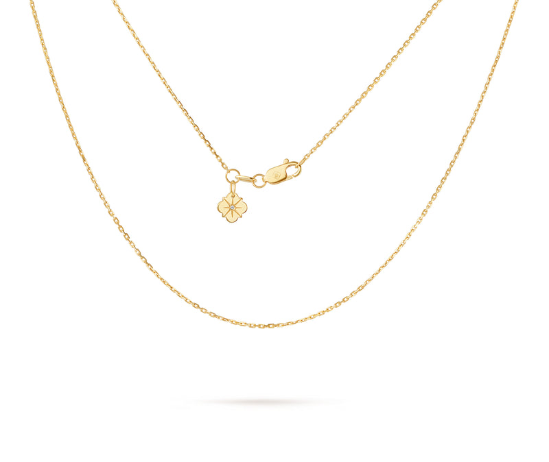 Lant Solitaire Signature Aur Galben 18K Miruna House Of Jewels