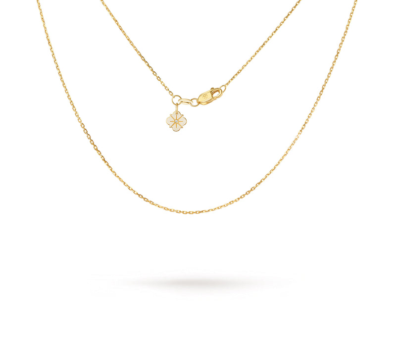 Lant Solitaire Signature Aur Galben 18K Miruna House Of Jewels